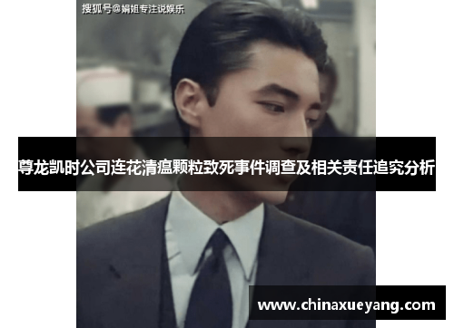 尊龙凯时公司连花清瘟颗粒致死事件调查及相关责任追究分析 尊龙凯时公司连花清瘟颗粒致死事件调查及相关责任追究分析